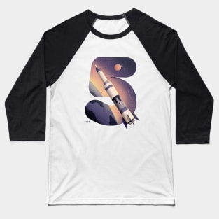 Saturn V Baseball T-Shirt